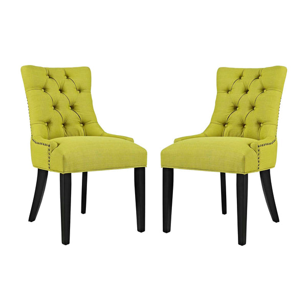 Modway Regent Set of 2 Fabric Dining Side Chair