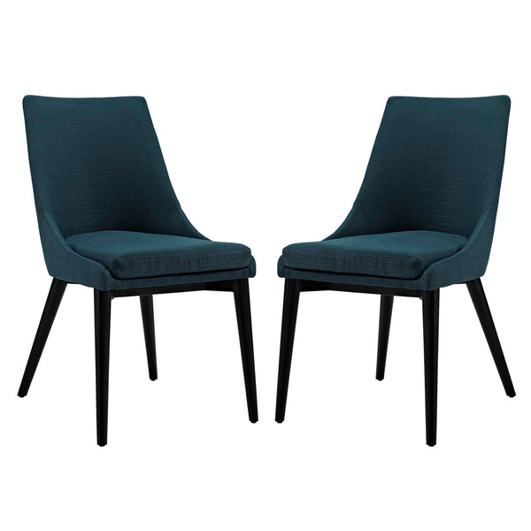 Modway Viscount Set of 2 Fabric Dining Side Chair