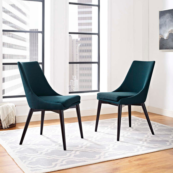 Modway Viscount Set of 2 Fabric Dining Side Chair