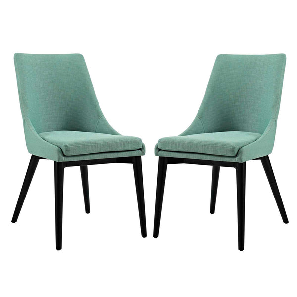 Modway Viscount Set of 2 Fabric Dining Side Chair