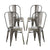 Modway Promenade Set of 4 Dining Side Chair - Gunmetal