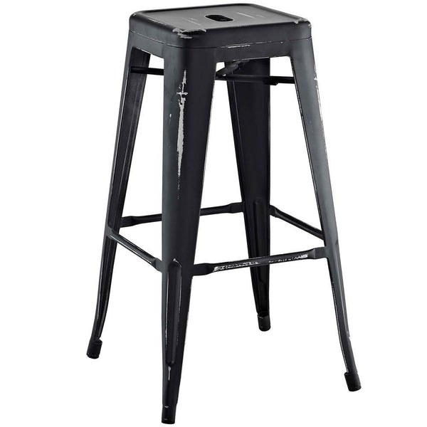 Modway Promenade Set of 4 Bar Stool - Black | Bar Stools | Modishstore-3