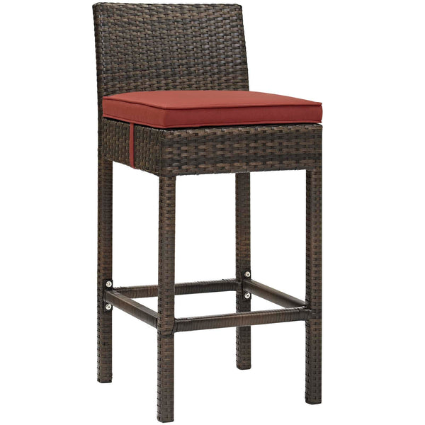 Modway Conduit Outdoor Patio Wicker Rattan Bar Stool | Bar Stools | Modishstore-16