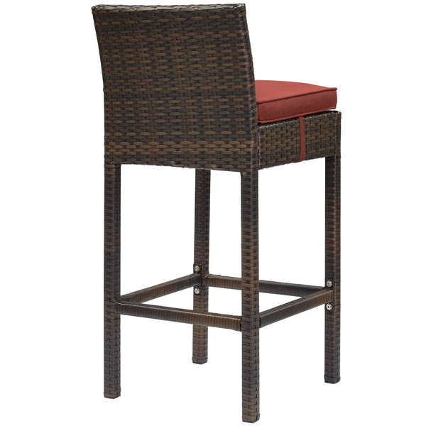 Modway Conduit Outdoor Patio Wicker Rattan Bar Stool | Bar Stools | Modishstore-4