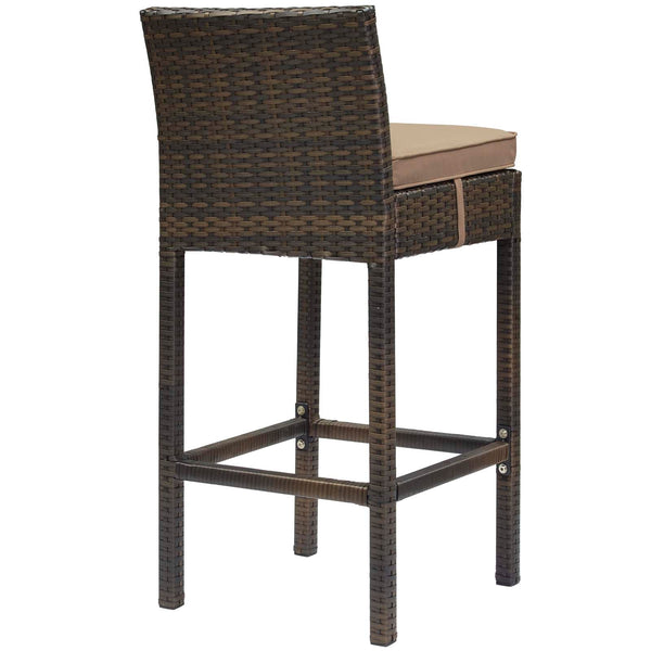 Modway Conduit Outdoor Patio Wicker Rattan Bar Stool | Bar Stools | Modishstore-6