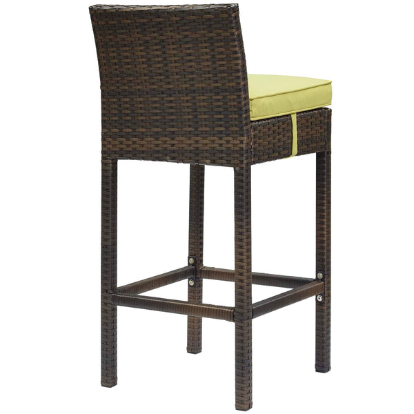 Modway Conduit Outdoor Patio Wicker Rattan Bar Stool | Bar Stools | Modishstore-8