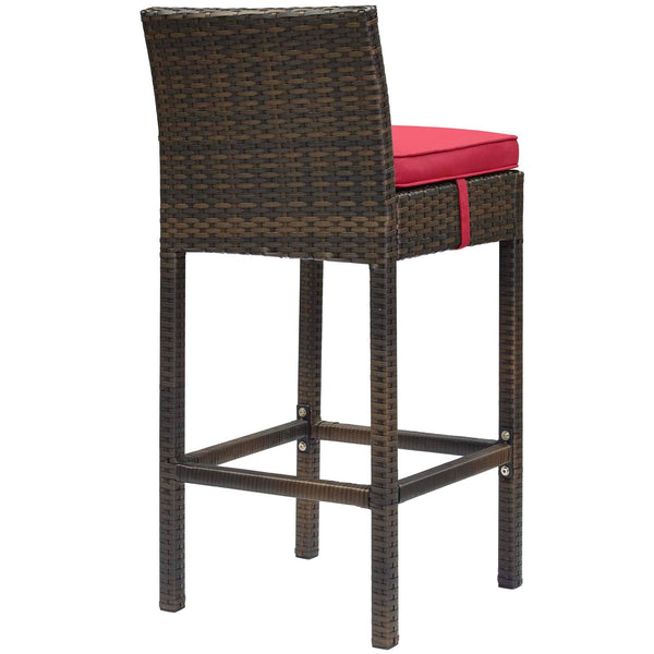 Modway Conduit Outdoor Patio Wicker Rattan Bar Stool | Bar Stools | Modishstore-9