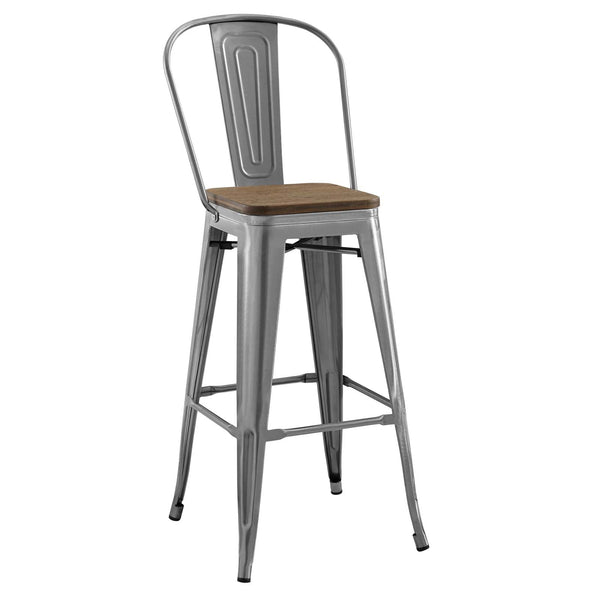 Modway Promenade Metal Bar Stool - EEI-2816 | Bar Stools | Modishstore-20