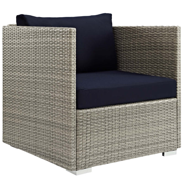 Modway Repose Sunbrellaå¨ Fabric Outdoor Patio Armless Chair | Outdoor Chairs | Modishstore-4