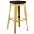 Modway Arrive Gold Stainless Steel Upholstered Velvet Bar Stool | Bar Stools | Modishstore-2