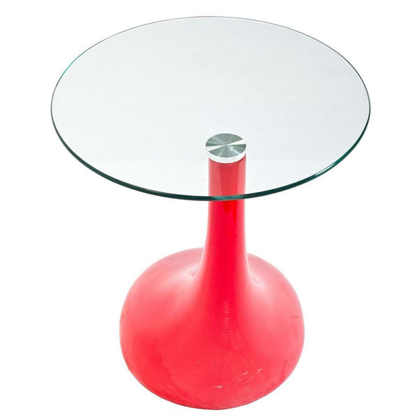 Modway Teardrop Side Table - Red | Side Tables | Modishstore-4