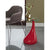 Modway Teardrop Side Table - Red | Side Tables | Modishstore