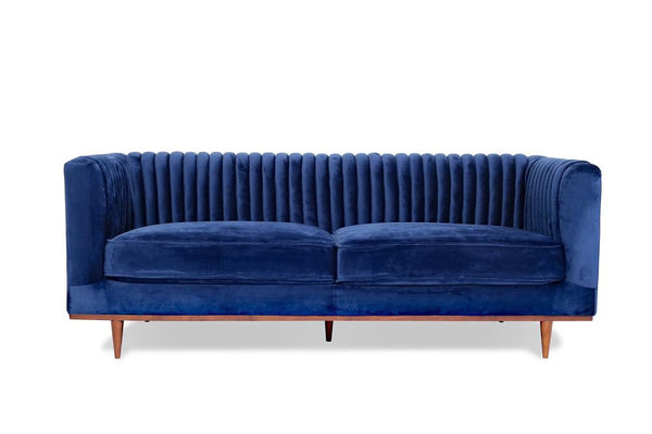 Edloe Finch Laurel Velvet Sofa