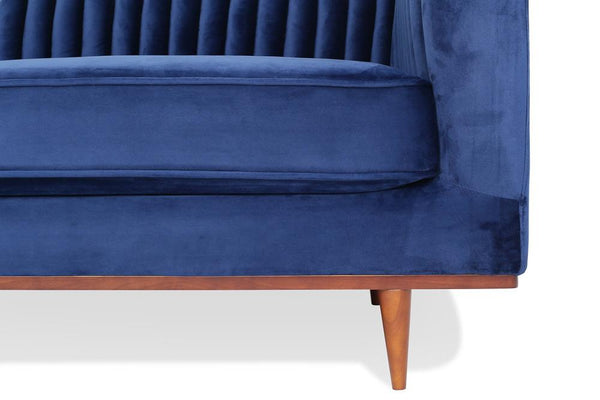 Edloe Finch Laurel Velvet Sofa