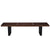 EdgeMod Slat 5' Bench In Dark Walnut