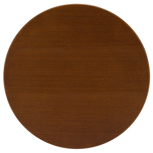 EdgeMod Daisy 20” Walnut Top Side Table