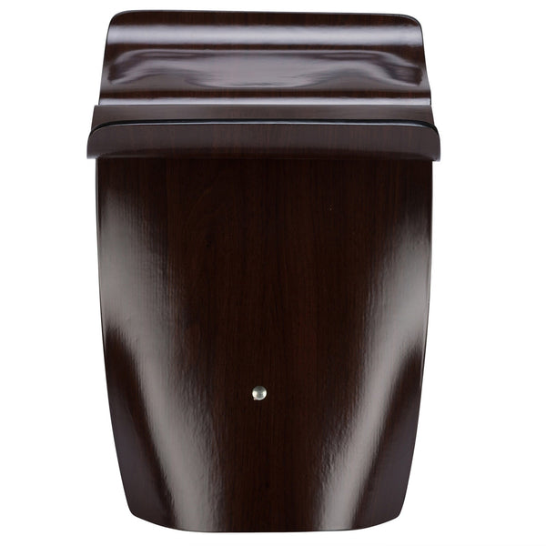 EdgeMod Wing Plywood Stool In Wenge