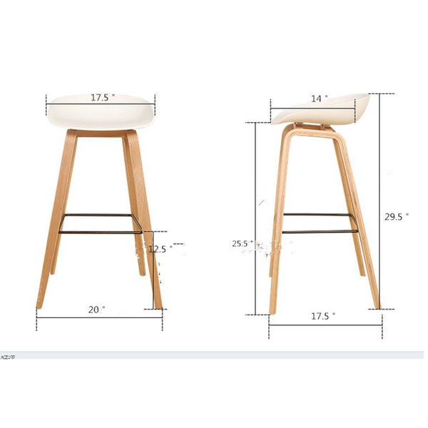 Fine Mod Imports Shen Odger Counter Stool | Counter Stools | Modishstore-6