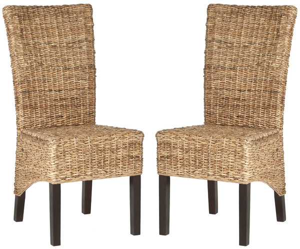 Safavieh Kiska Rattan Side Chair | Dining Chairs | Modishstore