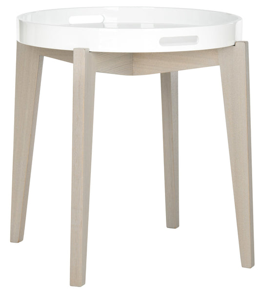 Safavieh Ben Lacquer Side Table | Side Tables |  Modishstore  - 4