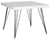 Safavieh Wolcott Square Lacquer Coffee Table | Coffee Tables |  Modishstore  - 4