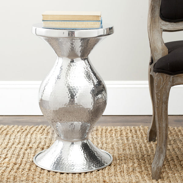 Safavieh Astrid Small Hammered Stool | Stools & Benches |  Modishstore 