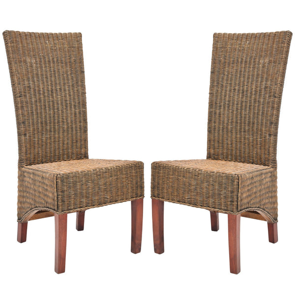 Safavieh Siesta Wicker Side Chair - Set Of 2 | Dining Chairs | Modishstore