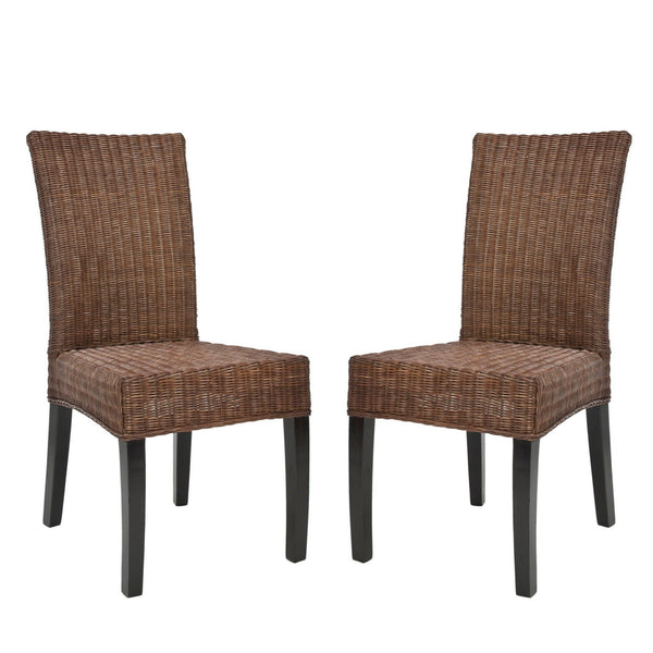 Safavieh Siesta Wicker Side Chair - Set Of 2 | Dining Chairs | Modishstore - 3