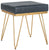 Safavieh Jenine Faux Ostrich Square Bench | Stools & Benches |  Modishstore  - 8