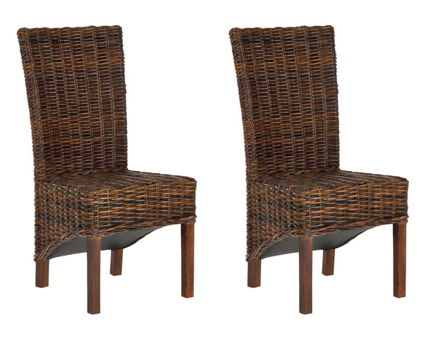 Safavieh Ridge Rattan Side Chair | Dining Chairs | Modishstore