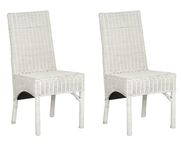 Safavieh Sommerset Rattan Side Chair | Dining Chairs | Modishstore