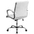 Flash Furniture Mid-Back Designer White Leather Executive Swivel Office Chair With Chrome Base | Office Chairs | Modishstore-3