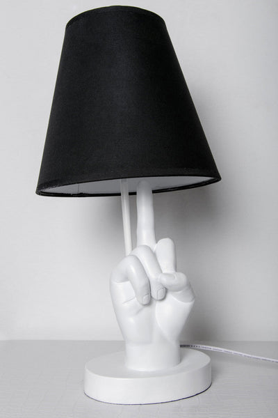 Interior Illusions Middle Finger Lamp