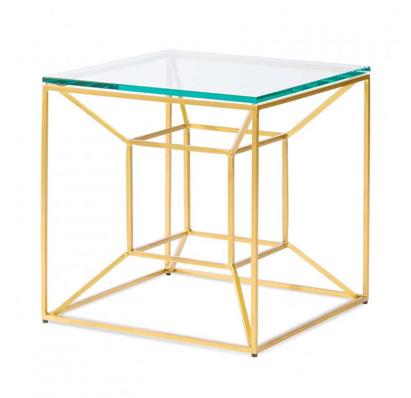 Gold Leaf Design Group Floating Side Table | Side Tables | Modishstore-2