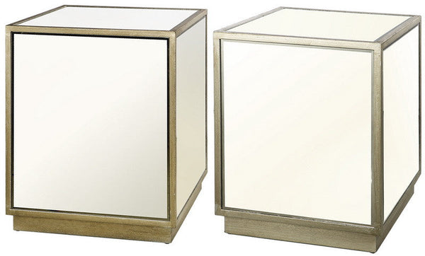 A&B Home Cube Side Tables - Set Of 2