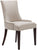 Safavieh Becca Linen Dining Chair W/ Nickel Nail Heads | Dining Chairs | Modishstore - 7