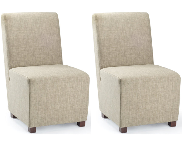 Safavieh Bleeker Linen Chair - Set Of 2 | Dining Chairs | Modishstore