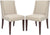 Safavieh Lauren Side Chair W/ Nickel Nail Heads - Set Of 2 | Dining Chairs | Modishstore