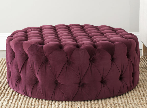 Safavieh Charlene Tufted Ottoman | Ottomans |  Modishstore  - 10