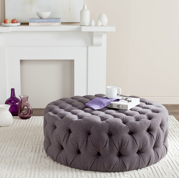 Safavieh Charlene Tufted Ottoman | Ottomans |  Modishstore  - 15