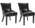 Safavieh Lotus Kd Side Chair Silver Nail Heads - Set Of 2 | Dining Chairs | Modishstore - 3