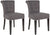 Safavieh Sinclair Ring Chair Silver Nail Heads - Set Of 2 | Dining Chairs | Modishstore - 2