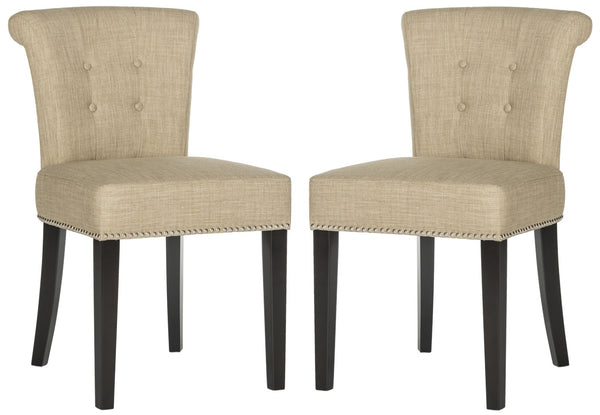 Safavieh Sinclair Ring Chair Silver Nail Heads - Set Of 2 | Dining Chairs | Modishstore - 5