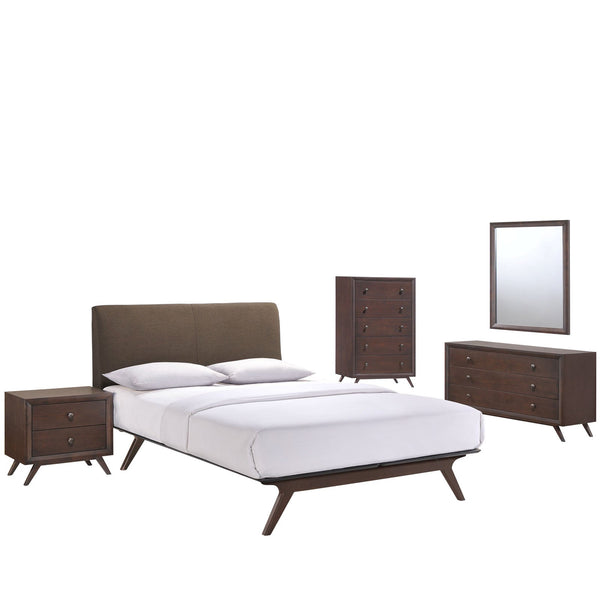 Modway Tracy 5 Piece Queen Bedroom Set - MOD-5340 | Bedroom Sets | Modishstore-28