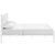 Modway Lottie Queen Vinyl Bed - White White | Beds | Modishstore-4