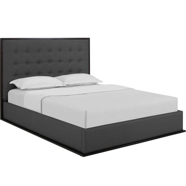 Modway Madeline Queen Vinyl Bed Frame | Beds | Modishstore-6