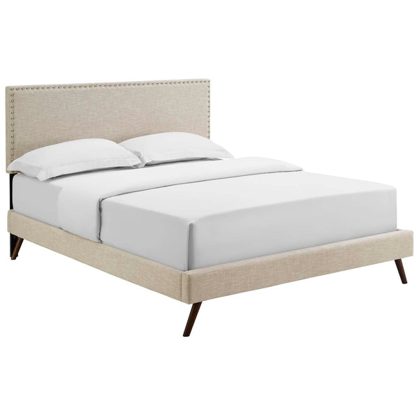 Modway Macie Queen Fabric Platform Bed | Beds | Modishstore-12