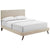 Modway Macie Queen Fabric Platform Bed | Beds | Modishstore-12