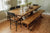 Napa East Reclaimed Wood Industrial Farm Harvest Dining Table | Modishstore | Dining Tables | 1126  -3