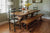 Napa East Reclaimed Wood Industrial Farm Harvest Dining Table | Modishstore | Dining Tables | 1126  -7